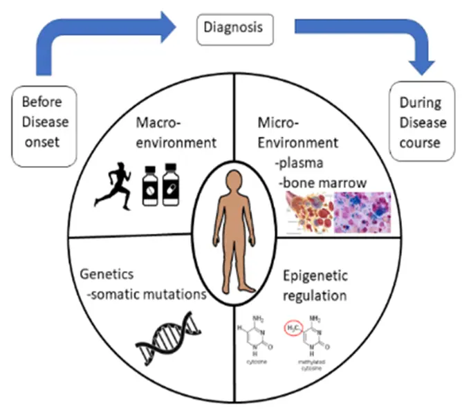Overview of objectives a-d for chronic myeloid malignancies, especially focusing on chronic myelomonocytic leukemia (CMML) and systemic mastocytosis (SM).