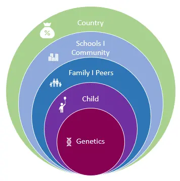 Illustration of the bioecological network, SISU