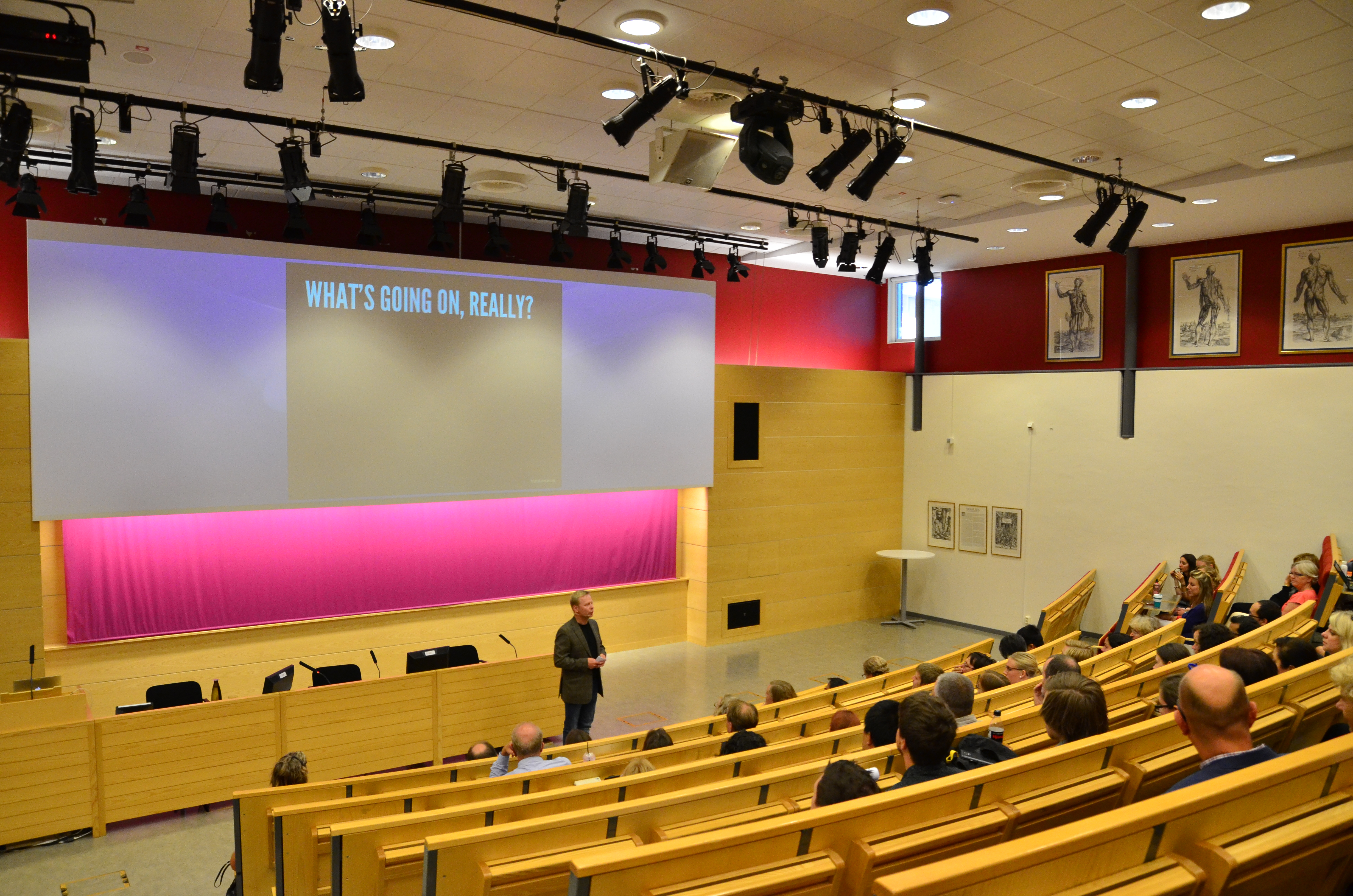 Patrik Magnusson föreläser