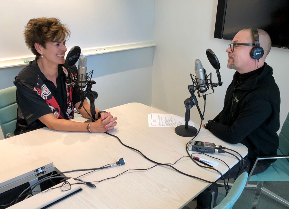 Ullakarin Nyberg och Andreas Andersson. Foto: Cecilia Odlind