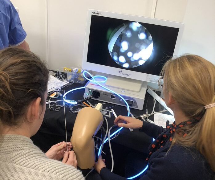 Undervisning artroskopi simulator