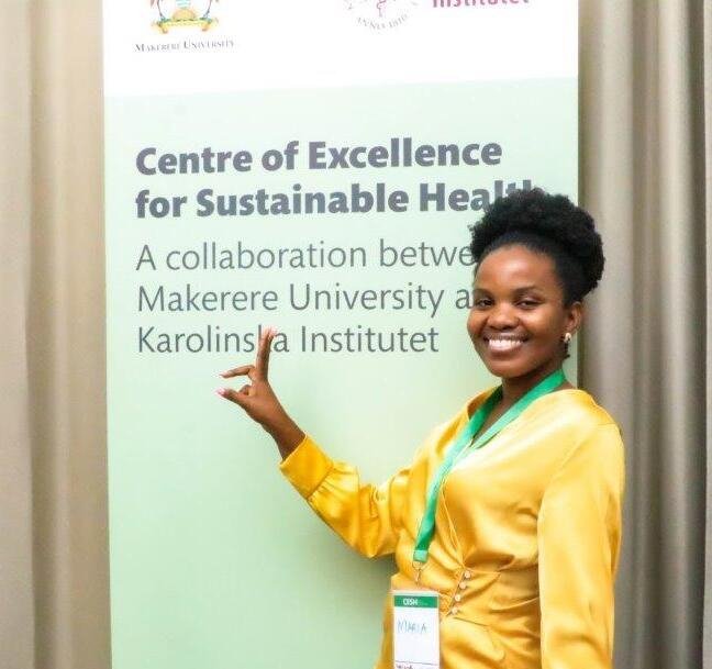 Maria Magdalene Namaganda, a participant in the training programme Managing Innovation for Sustainable Health