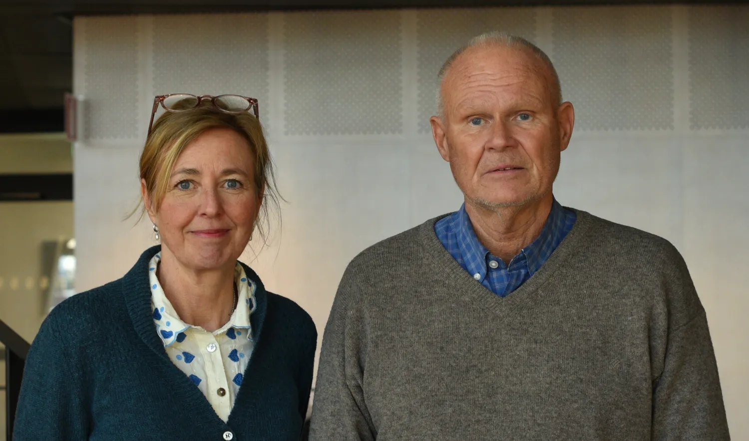 Porträtt av Cecilia Odlind och Lennart Svensson