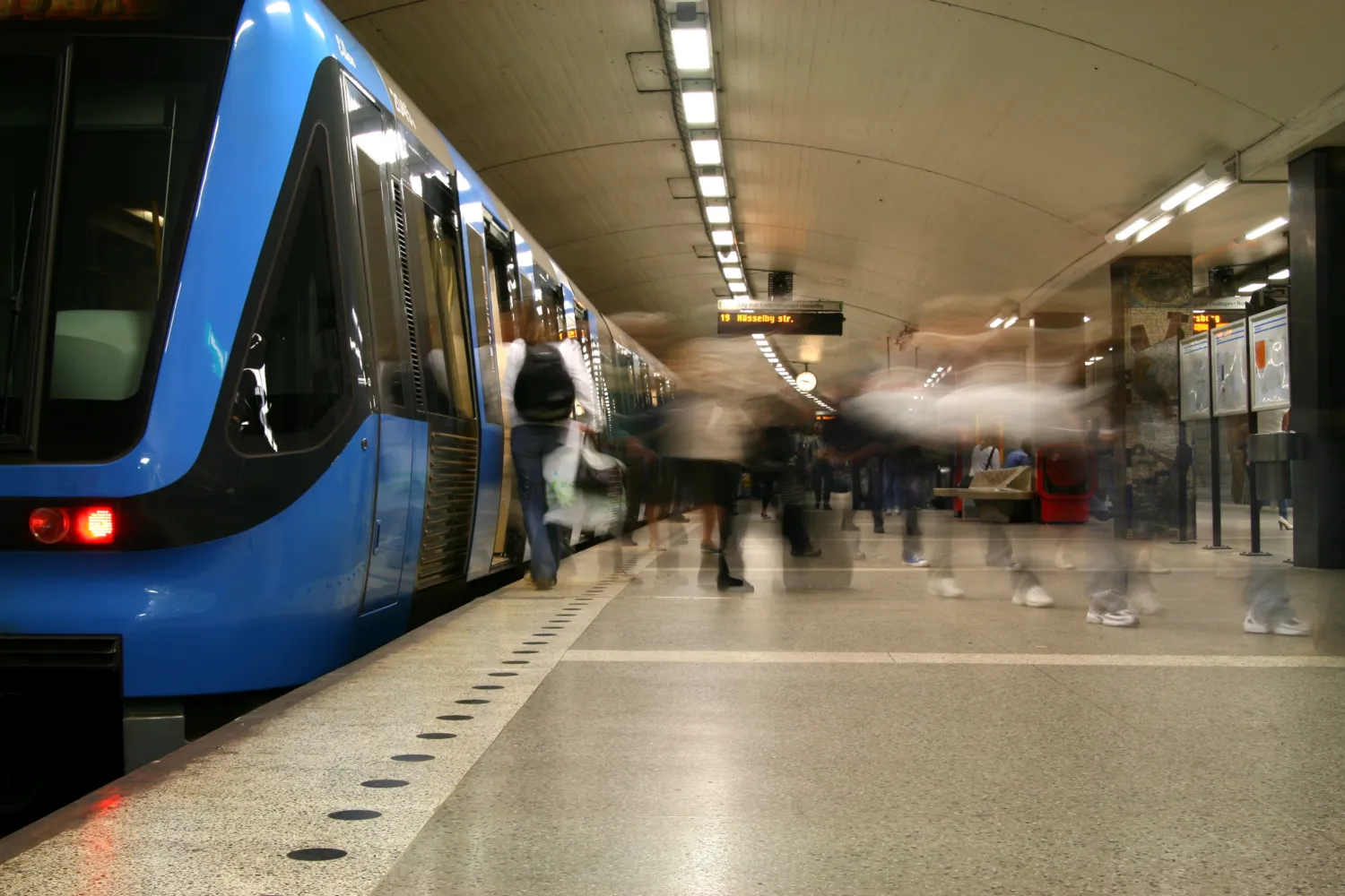 Stockholms tunnelbana.