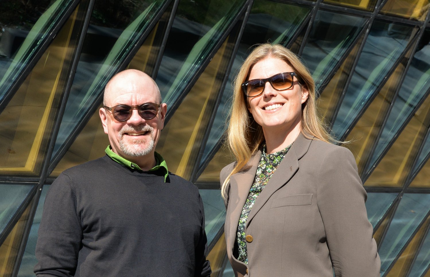 Andreas Andersson och Hilda Helgadottir