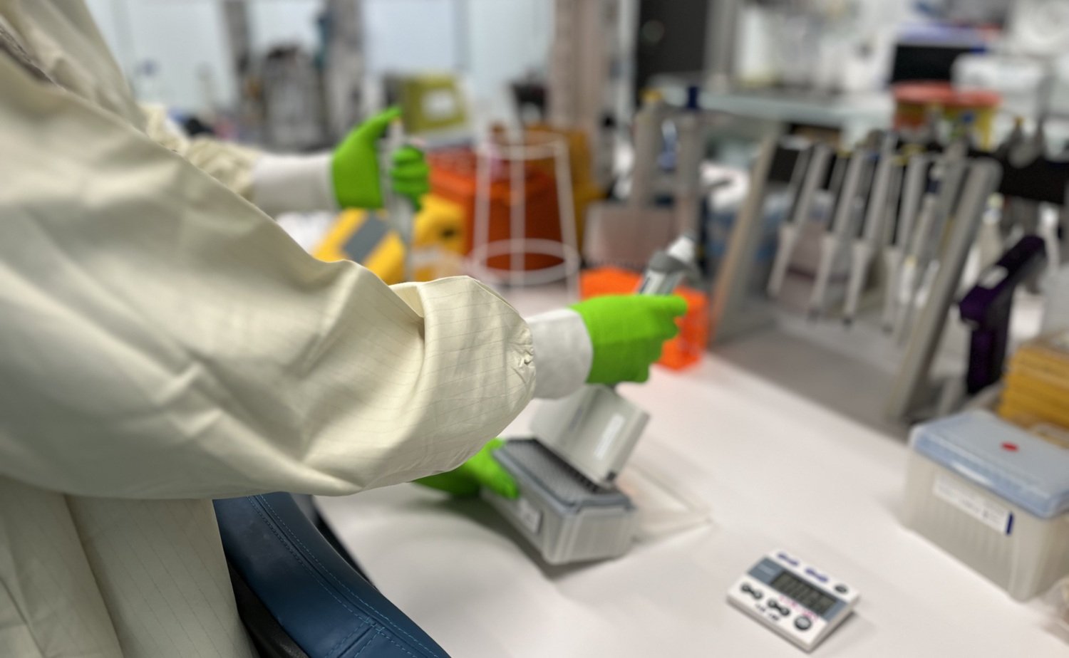 Forskningsmiljö CIM labb i ANA Futura.