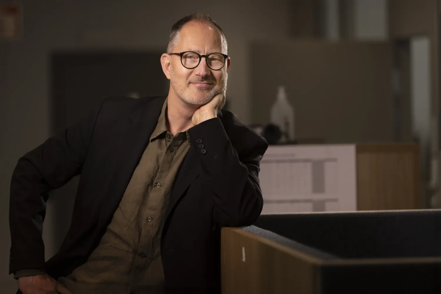 Portrait of Jonas Fuxe.