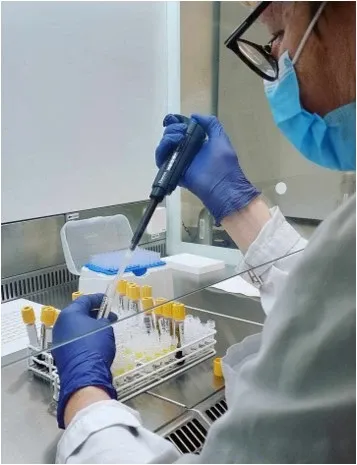 Sample handling in lab environment