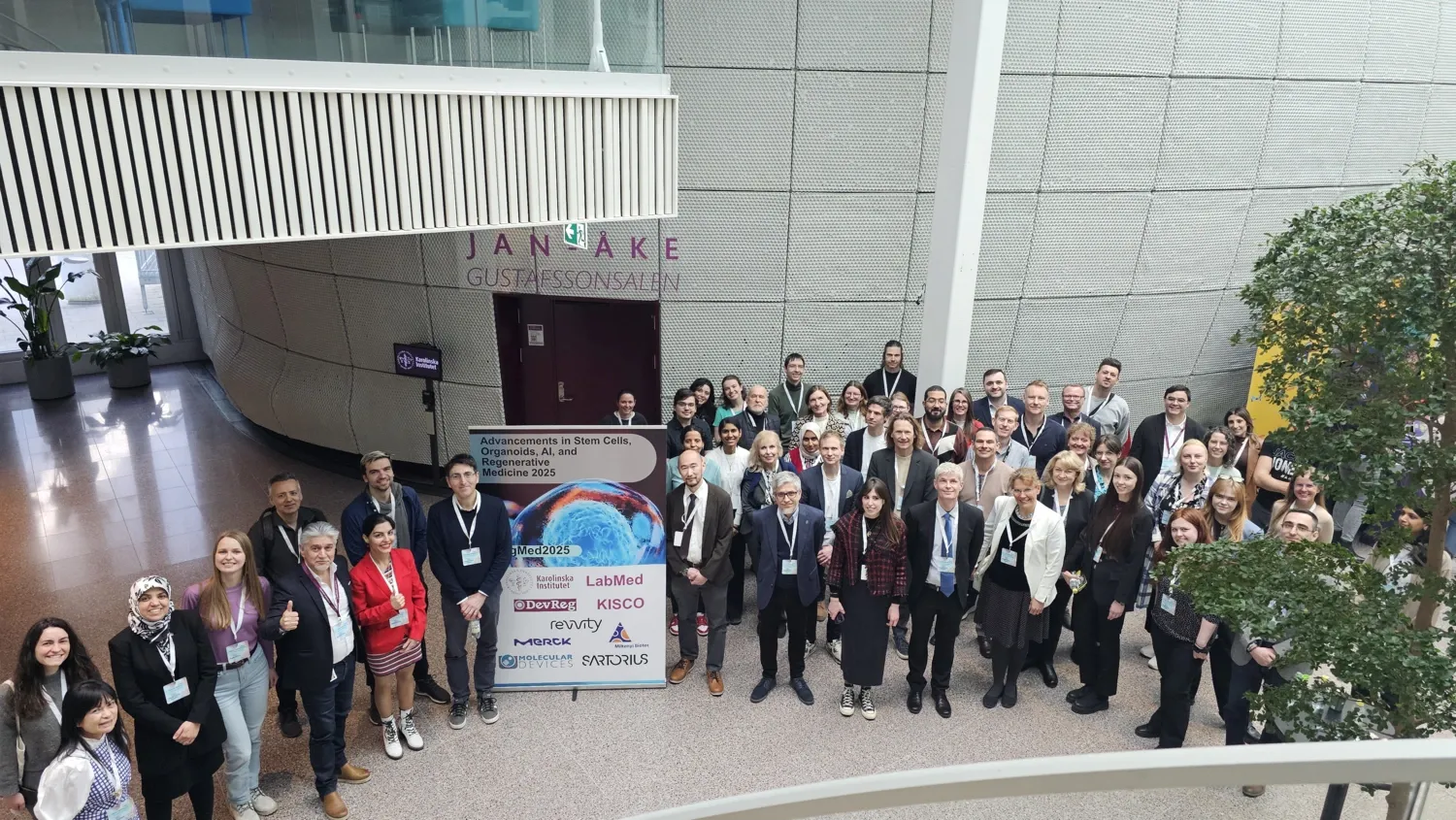 Group image of Participants to the Advancements in Stem Cells, Organoids, AI, and Regenerative Medicine Conference 2025