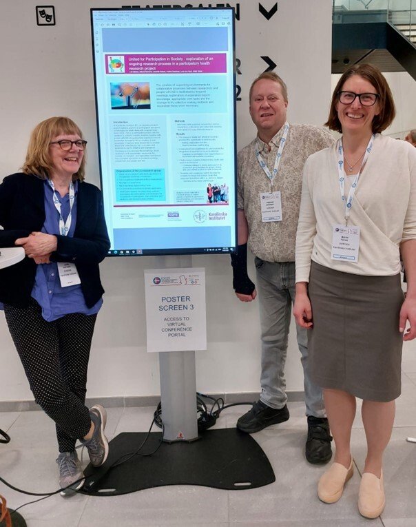 Foto på deltagare konferens ICIS22