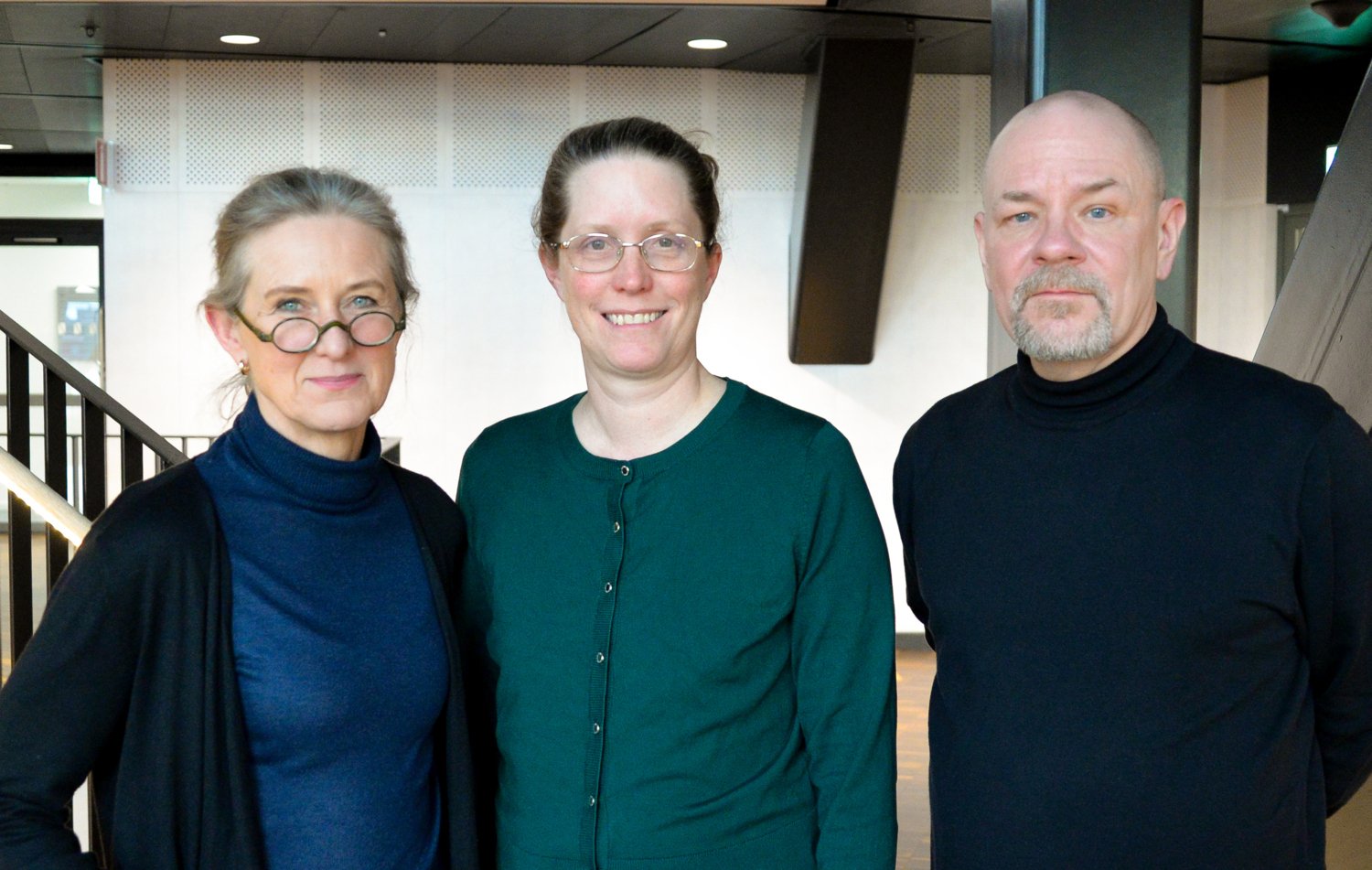 Marika Möller, Alison Godbolt och Andreas Andersson