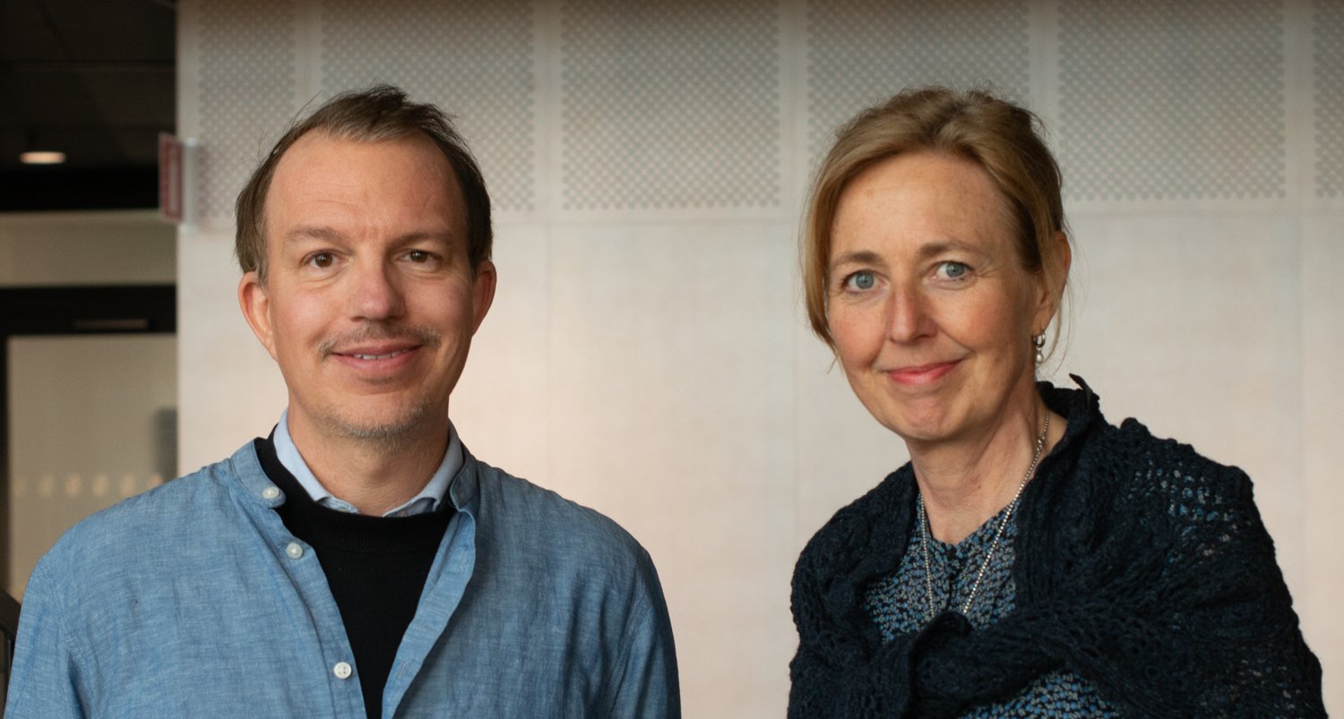 Porträtt av Mattias Carlström och Cecilia Odlind