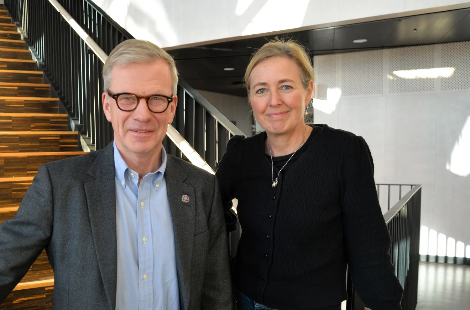 Lars I Eriksson och Cecilia Odlind
