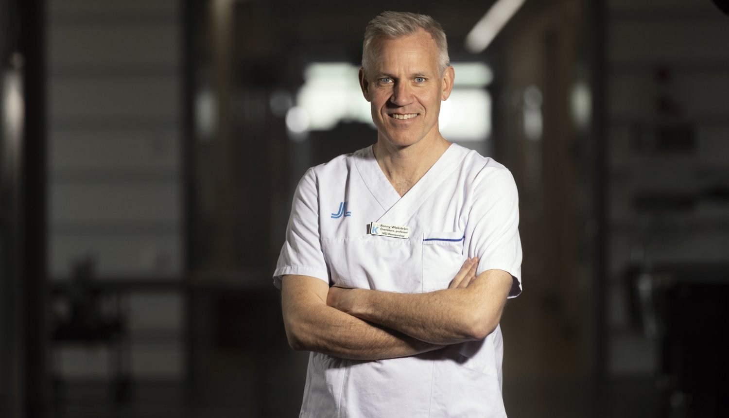 Portrait of Ronny Wickström.