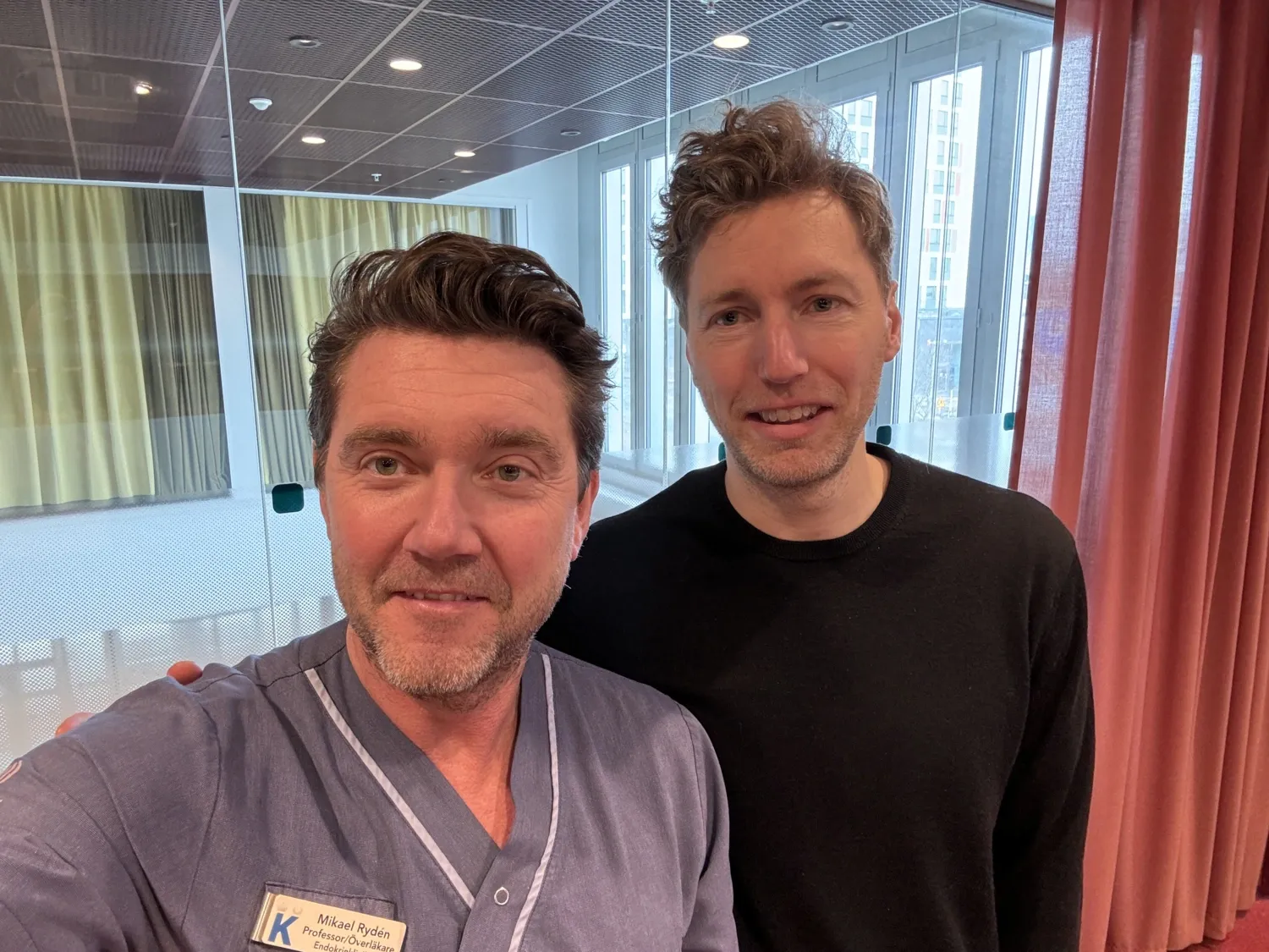 Mikael Rydén and Niklas Mejhert.