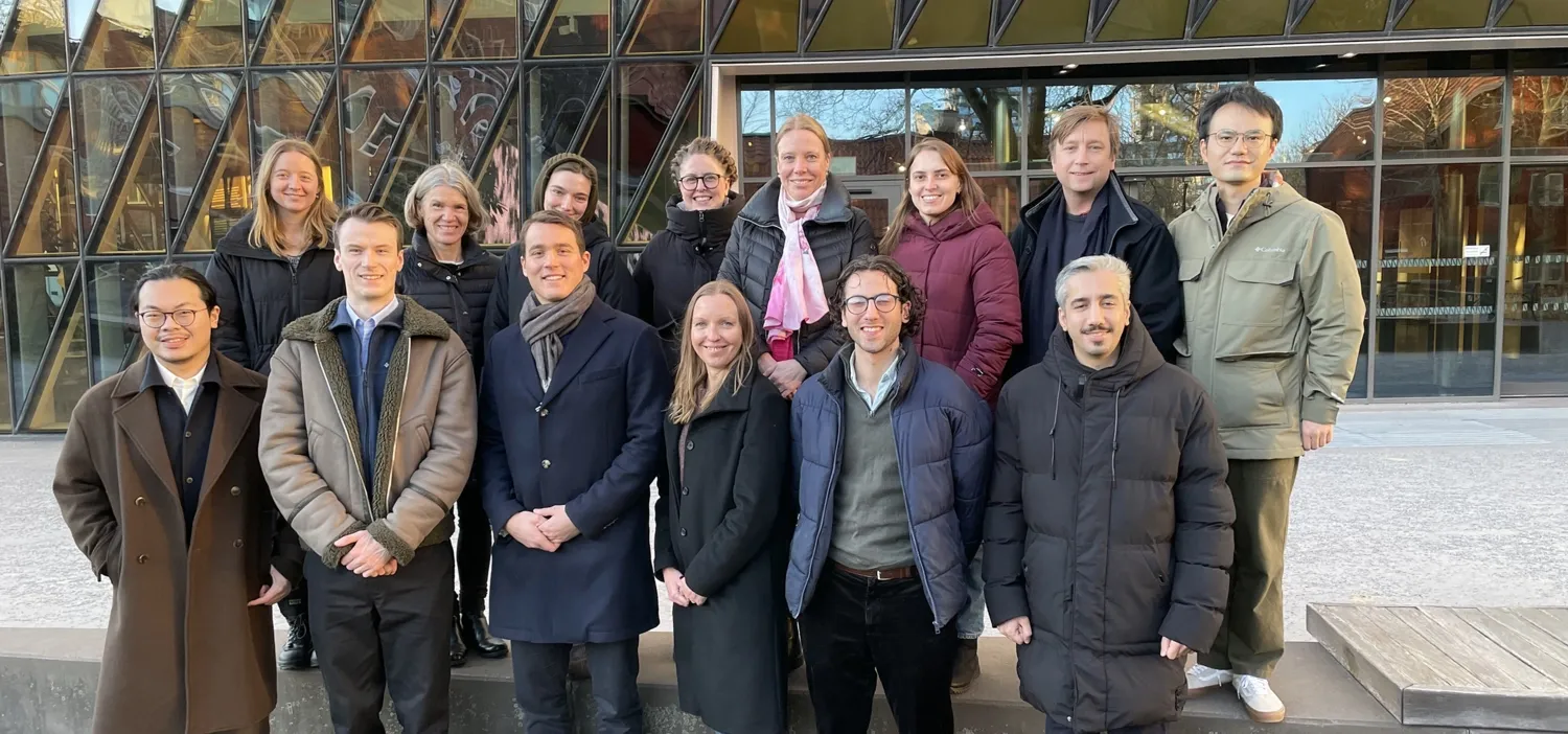 Sara Hägg's group of colleagues and PhD students