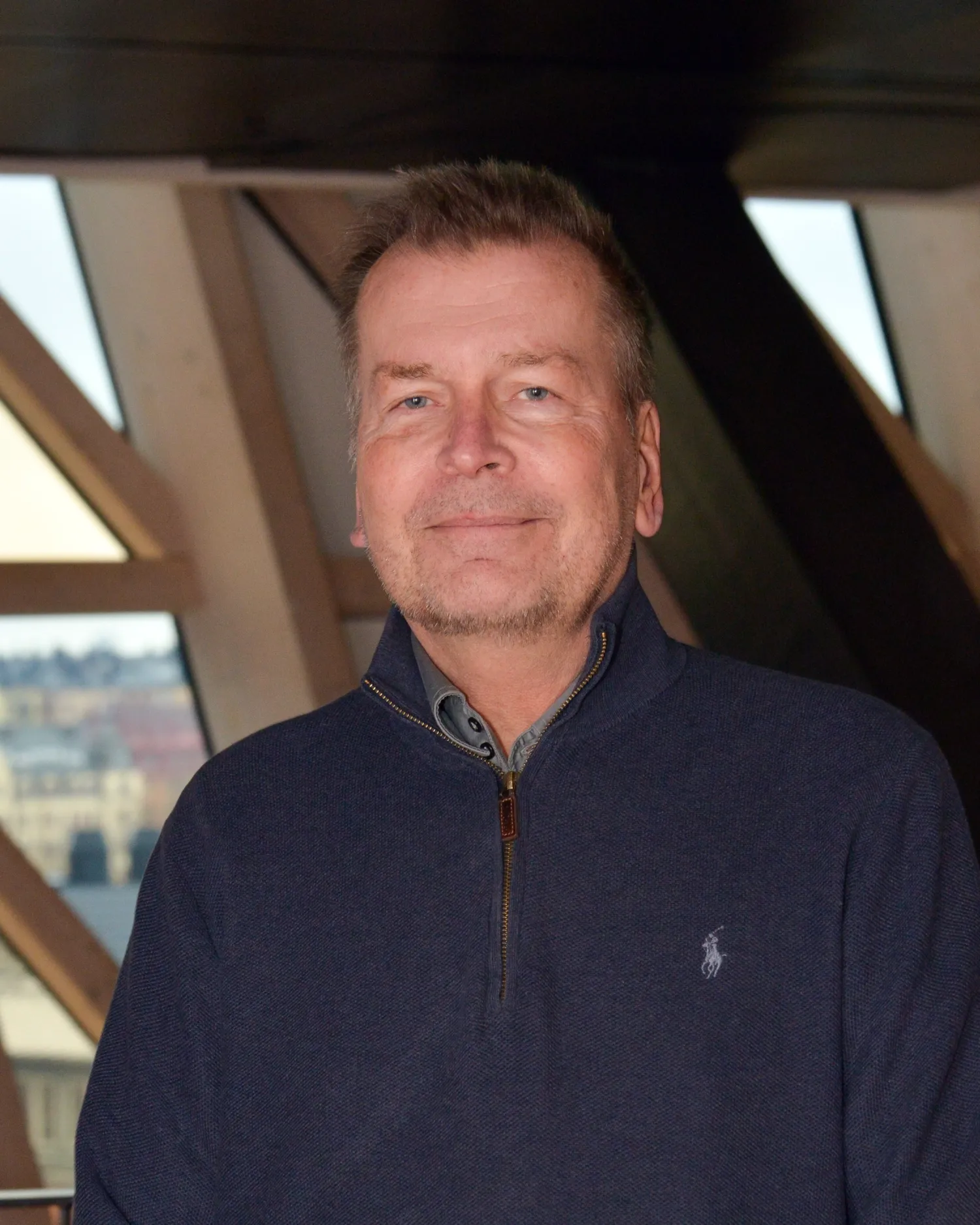 Porträtt av gästprofessor Stefan Agewall