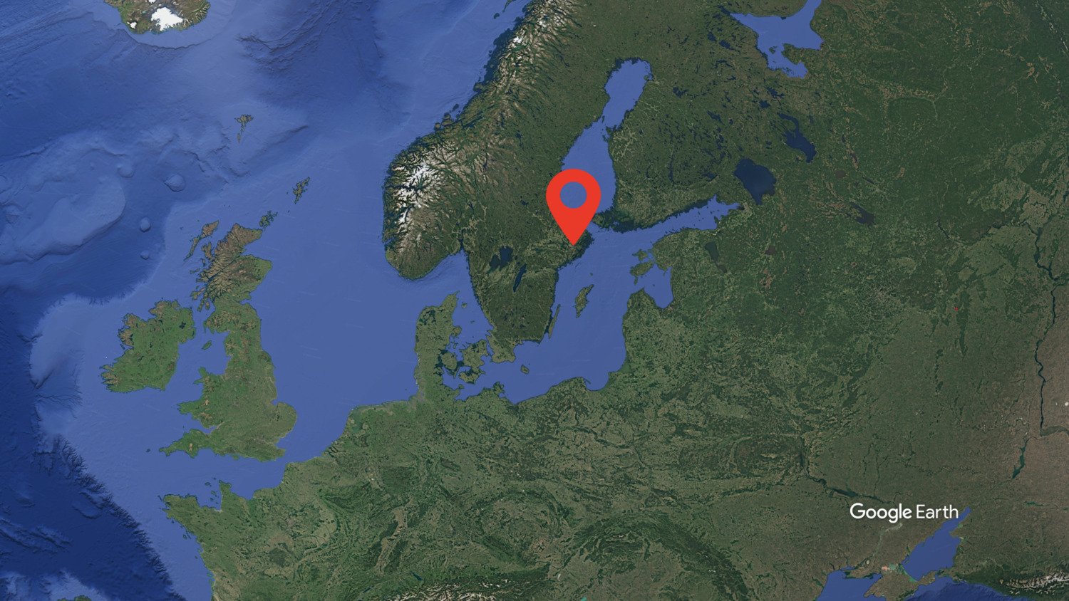 Stockholm Location Pin