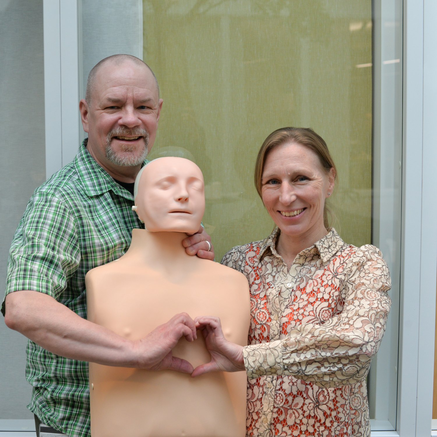 Therese Djärv och Andreas Andersson