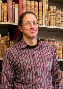 Daniel Normark, medical historian. Photo: Gustav Mårtensson.