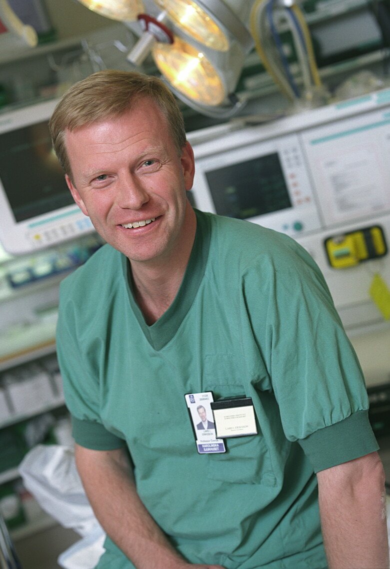 Professor Lars I Eriksson. Photo: Bildmakarna