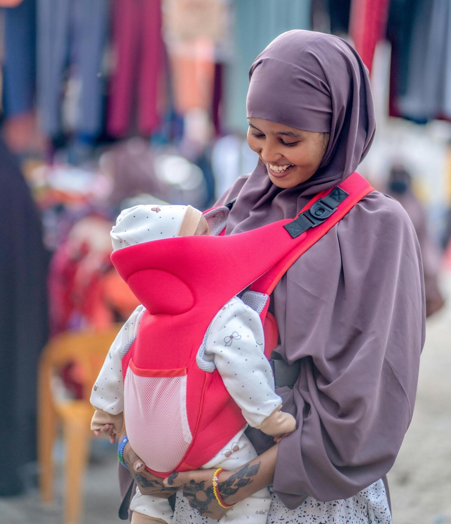Mother and child african heritage