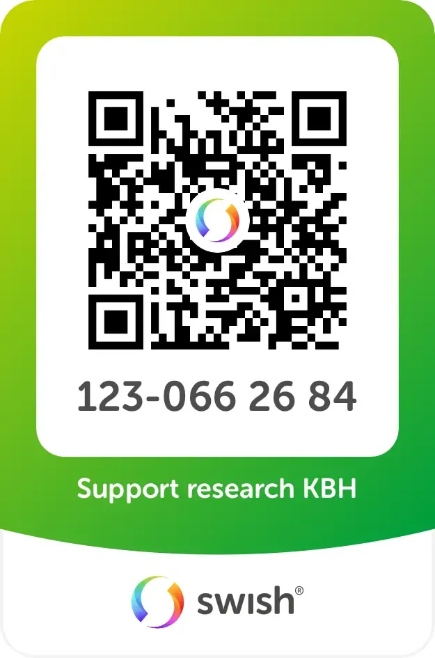 QR kod för swish donationer