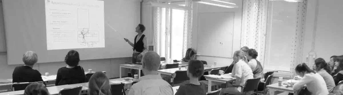 Education in a class room