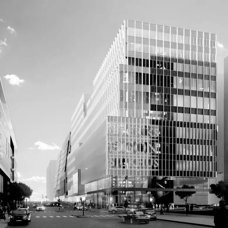 Husfasad, Nya St Eriks Ögonsjukhus