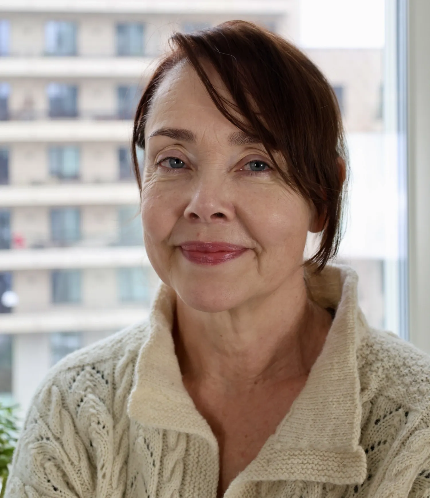 Porträttbild av kvinna.