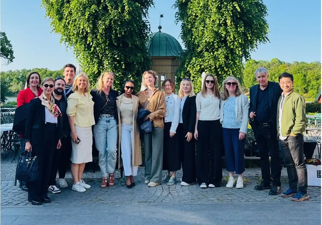 Gruppbild av medlemmarna i Hildur Helgadottirs forskargrupp.