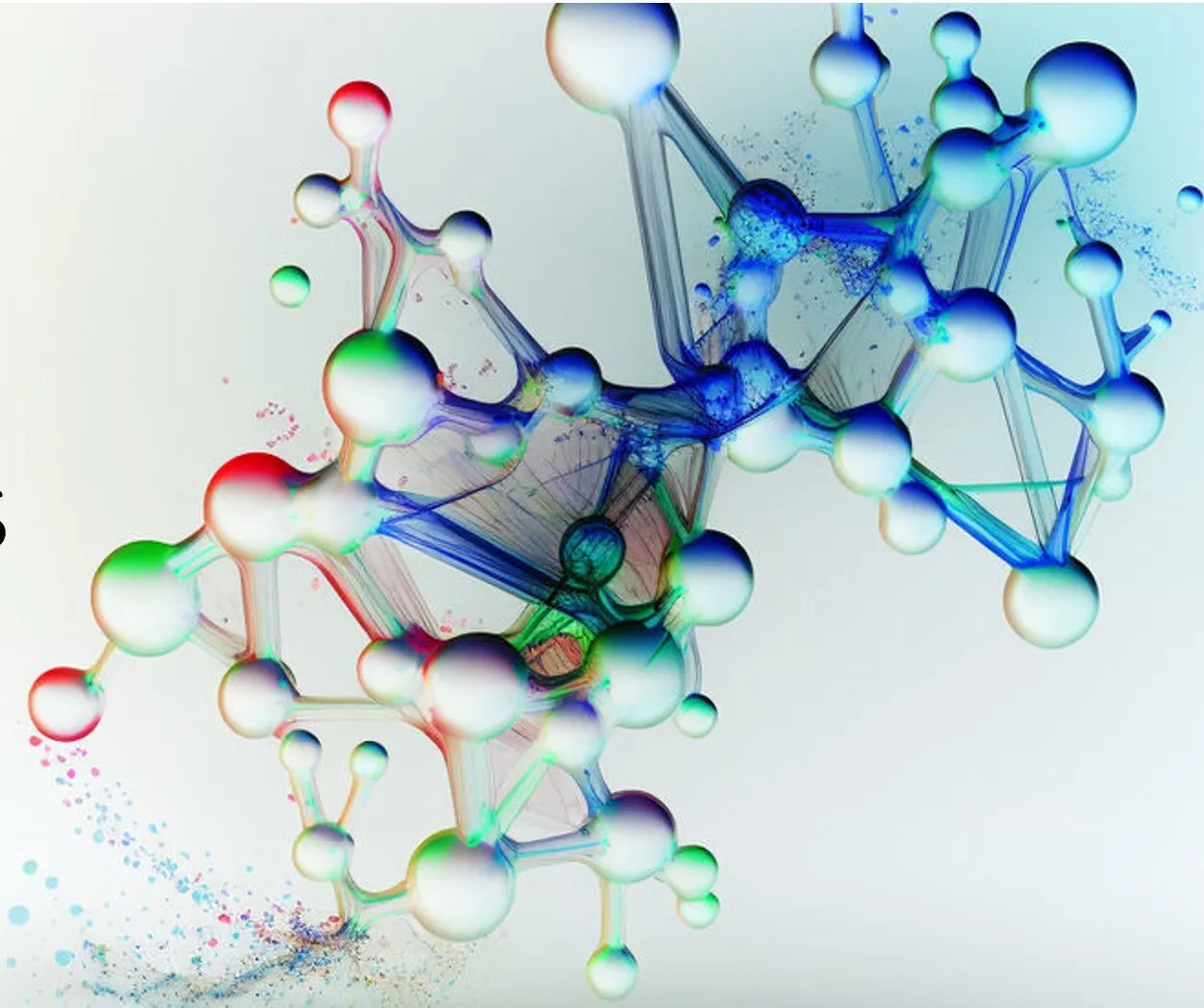 The image serves to illustrate drug discovery