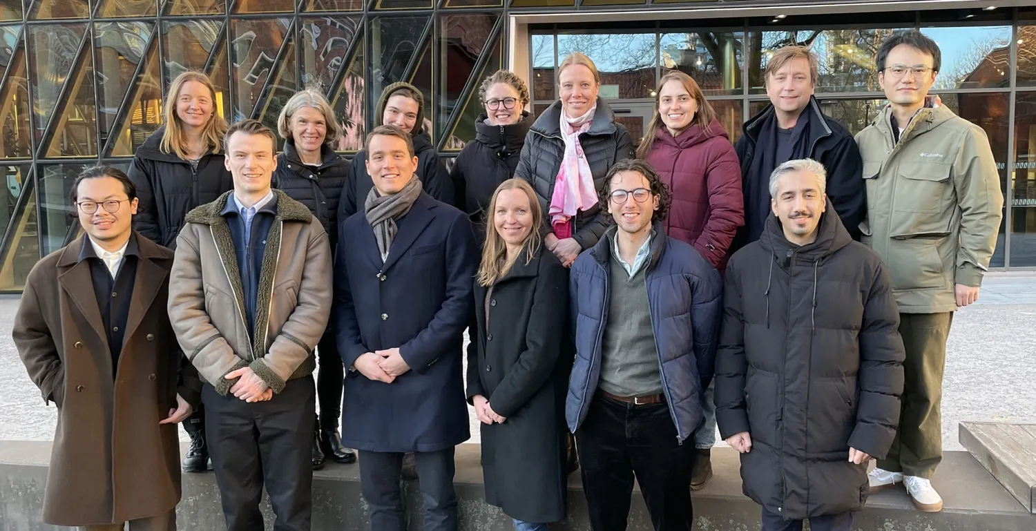 Sara Hägg's group of colleagues and PhD students