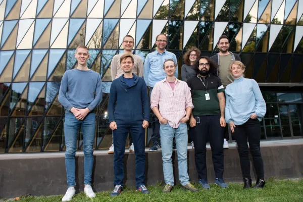 A picture of Schulte lab group members October 2021