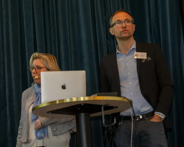 Sophie Erhardt och Gunnar Schulte