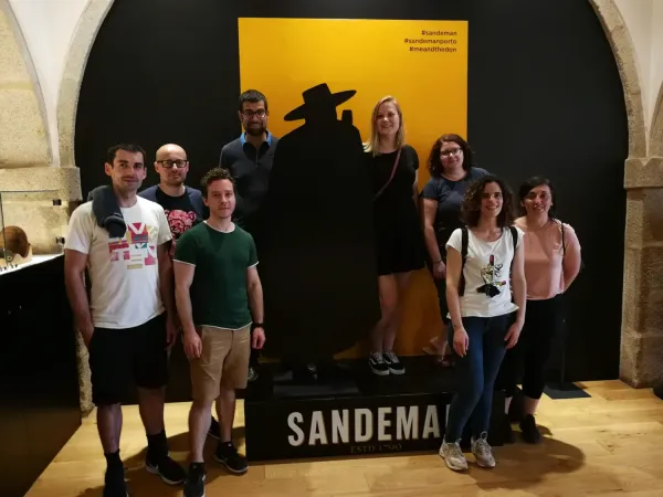 Group photo of the Goncalo Castelo-Branco group.