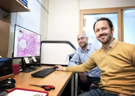 Johan Hartman och Mattias Rantalainen