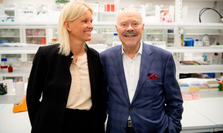 Ulrika Lundblad and Leif Lundblad.