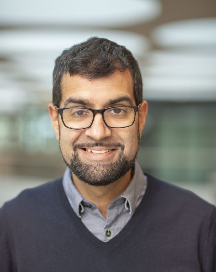 Portrait of Gonçalo Castelo-Branco in Biomedicum.
