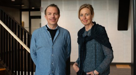 Porträtt av Mattias Carlström och Cecilia Odlind