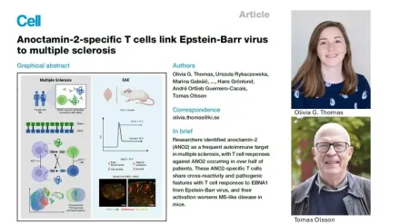 Study by KNIMS researchers with Olivia Thomas and Tomas Olsson as first and last authors respectively