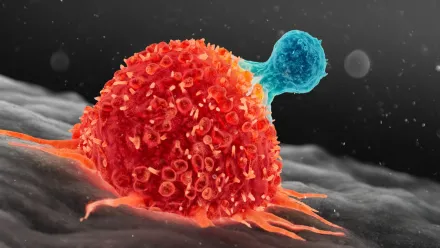 T-cell och cancercell