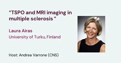 the webinar titel and speakers name and picture