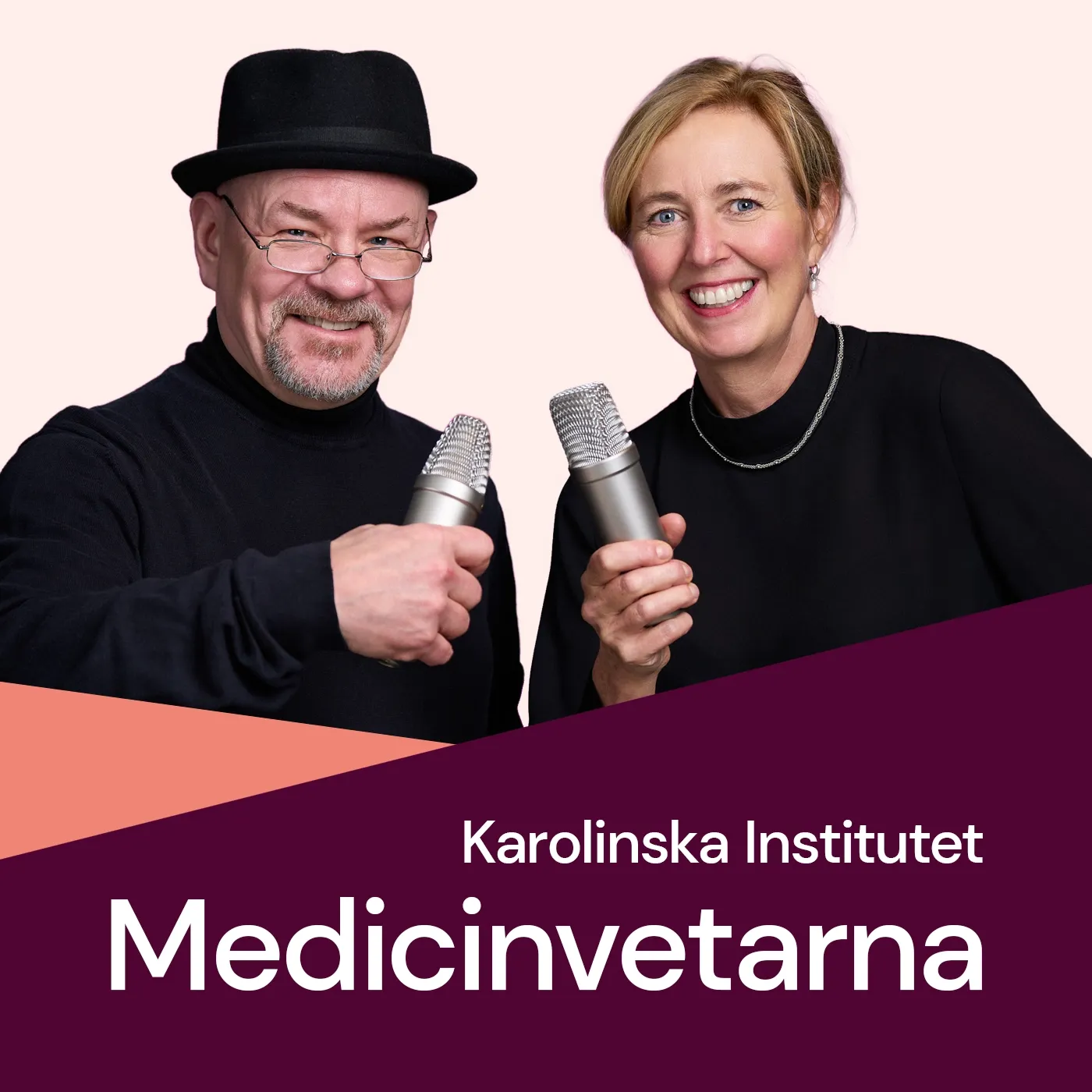 Porträtt och symbol för podcasten.