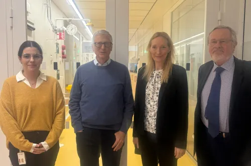 Ana Rita Narciso, Bill Gates, Birgitta Henriques-Normark and Staffan Normark