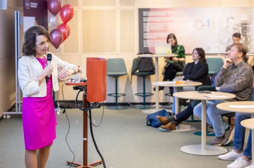 The partnership with J&amp;J was celebrated with a well-attended conference.